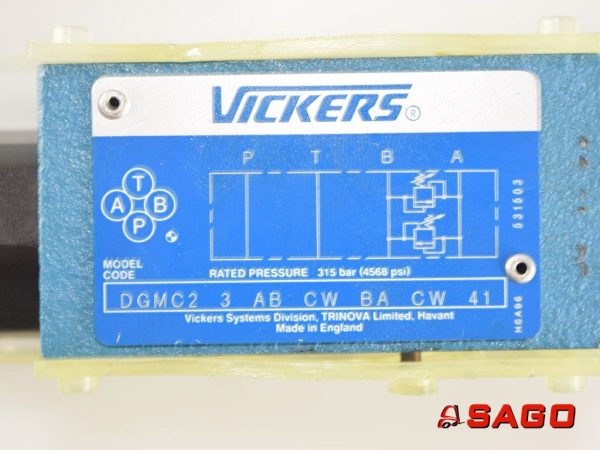 Baumann Elektryczne sterowanie i komponenty - Typ: 200004531 DRUCKBEGRENZUNGSVINTIL 9030.278 9030278 VICKERS