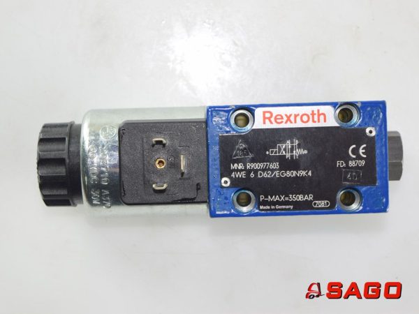 Lancer Elektryczne sterowanie i komponenty - Typ: 40170 Wegeventil NG 6 4/2 REXROTH 4WE 6 D62/EG80N9K4