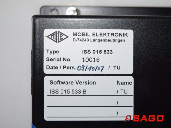 Baumann Elektryczne sterowanie i komponenty - Typ: 260007 Frequenz Encoder D-74243 Mobil Elektronik ISS 015 533 10016