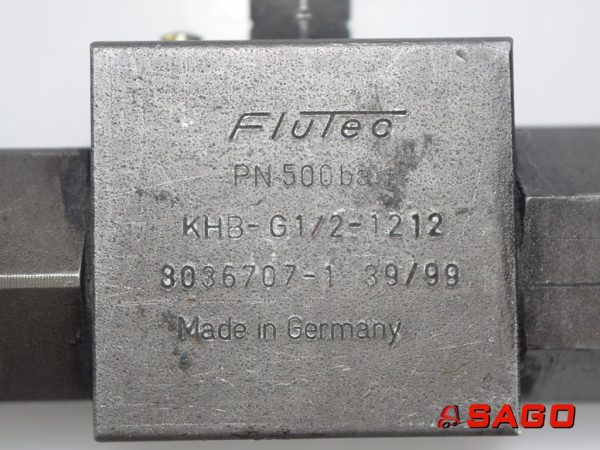 Kalmar Hydraulika - Typ: FLUTEC PN 500bar KHB-G1/2-1212 3036707-1 39/99
