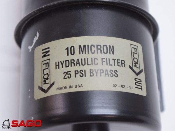 układy chłodzenia i wydechowe - Typ: Hydraulik filter 10 Micron