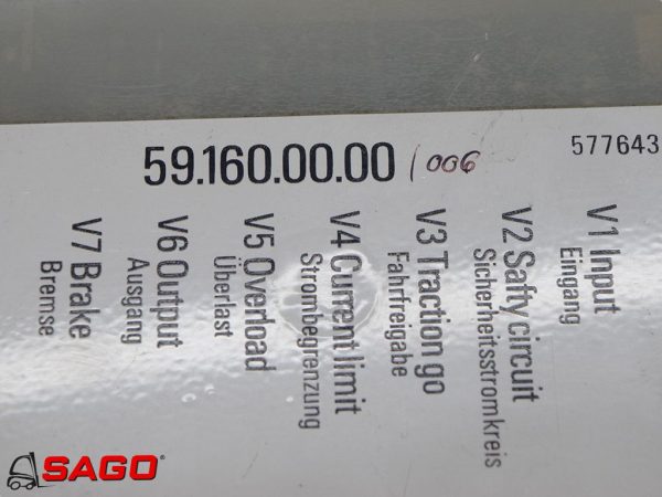 Elektryczne sterowanie i komponenty - Typ: Steuerung Lansing 59.160.00.00-006