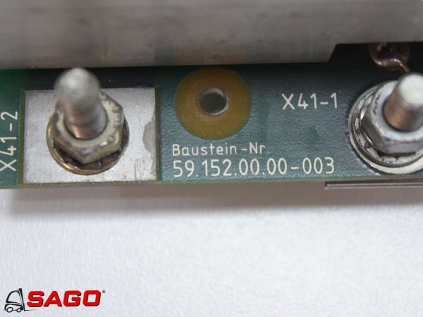 Elektryczne sterowanie i komponenty - Typ: Steuerung Lansing 59.152.00.00-003