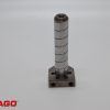 Części zamienne - Typ: Bolzen Achsschenkel mit Platte 6-7 t. 45x248 verchr