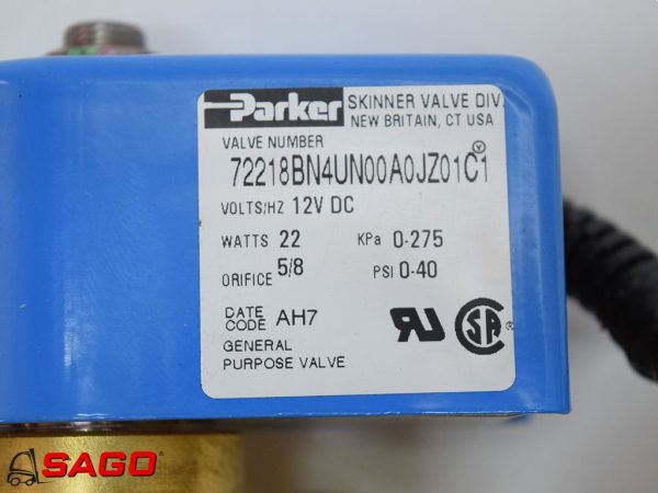 Hydraulika - Typ: Ventil Yale 505966537 Parker 72218BN4UN00A0JZ01C1