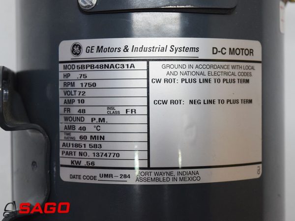 Silniki elektryczne i części do silników - Typ: Lenkmotor Yale 518803670