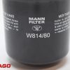 układy chłodzenia i wydechowe - Typ: Olfilter Mann W814/80