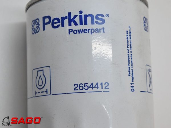 układy chłodzenia i wydechowe - Typ: Olfilter PERKINS 2654412