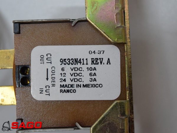 Elektryka - Typ: Control Temp 9533N411 Manitou 604372