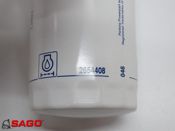 układy chłodzenia i wydechowe - Typ: Olfilter Perkins 2654408