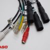 Elektryka - Typ: Monitoranschlusskabel mit Steckem Adaptern 35021 RMF
