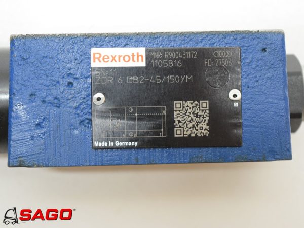 Hydraulika - Typ: Druckbegrenzungswentil Rexroth ZDR 6 DB2-4315/150YM