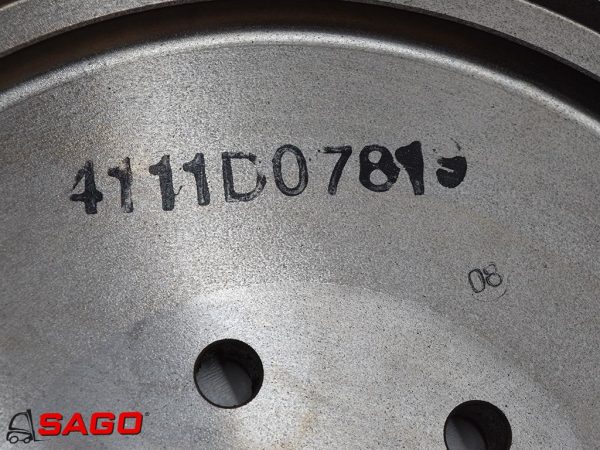 układy chłodzenia i wydechowe - Typ: Flywheel Kalmar 923458.0194