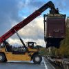 Sany Reach Stacker do pełnych kontenerów