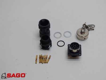 Elektryka - Typ: Fahrpumpe Diagnose Steckdose Rexroth UTG012-8S  8 pol  20473