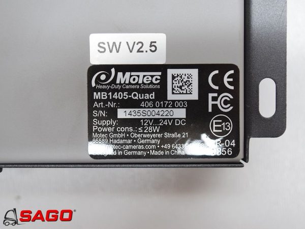 Elektryka - Typ: Umschaltbox Motec MB 1405-QUAD  4060172003