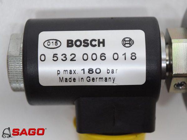 Hydraulika - Typ: Solenoid Valve Kalmar 924504.8140 Bosch 0532 006 018