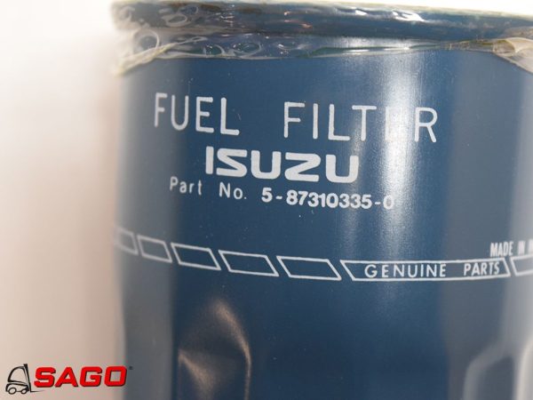 układy chłodzenia i wydechowe - Typ: Fuel Filter ISUZU 5-87310335-0