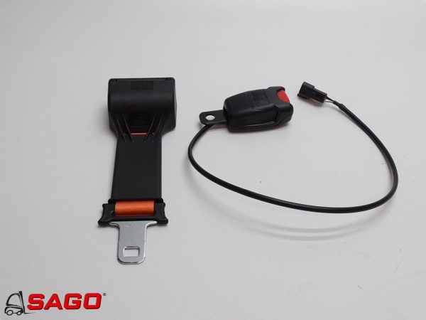 siedzenia i zadaszenia - Typ: Seatbelt Orange WIS 8150526